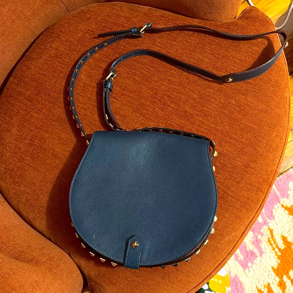 Rebecca minkoff studded saddle bag